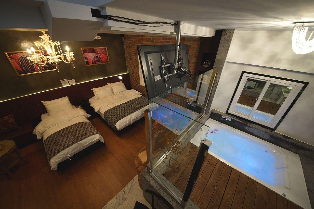 February Hotel Apsan Daegu Eksteriør billede